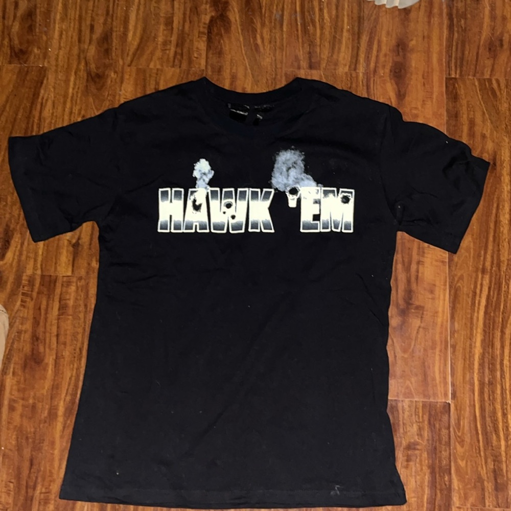 Pop Smoke x Vlone Hawk Em' Tee
